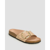 Dámske Kožené šľapky Birkenstock Madrid Big Buckle Natural Leather Patent Dámske Kožené šľapky Birkenstock Madrid Big Buckle Natural Leather Patent