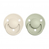 BIBS De Lux cumlíky z prírodného kaučuku 2ks Ivory/Sage - 2 BIBS De Lux cumlíky z prírodného kaučuku 2ks Ivory/Sage - 2