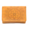 Dámska kožená peňaženka Noelia Bolger 5118 žltá mandala Dámska kožená peňaženka Noelia Bolger 5118 žltá mandala