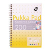 Špirálový zošit, A5, linajkový, 100 listov, PUKKA PAD Špirálový zošit, A5, linajkový, 100 listov, PUKKA PAD