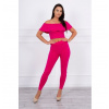 Dámska súprava MI8885 s volaníkom fuchsia Univerzálna Fuchsia Dámska súprava MI8885 s volaníkom fuchsia Univerzálna Fuchsia