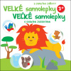 Veľké samolepky s divokými zvieratami 2v Veľké samolepky s divokými zvieratami 2v