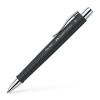 Guľôčkové pero, 0,7 mm, stláčací mechanizmus, čierno telo pera, FABER CASTELL Poly Ball, modrá Guľôčkové pero, 0,7 mm, stláčací mechanizmus, čierno telo pera, FABER CASTELL Poly Ball, modrá