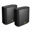 ASUS ZenWiFi AX (XT9) AX7800 2er Set Schwarz Třípásmový (2,4 GHz / 5 GHz / 5 GHz) Wi-Fi 6 (802.11ax) Černá 4 Vnitřní ASUS ZenWiFi AX (XT9) AX7800 2er Set Schwarz Třípásmový (2,4 GHz / 5 GHz / 5 GHz) Wi-Fi 6 (802.11ax) Černá 4 Vnitřní