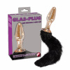 You2Toys Sklenený Análny kolík s chvostom You2Toys Sklenený Análny kolík s chvostom