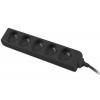 Predlžovací prívod 230V 3m 5 zásuviek, čierny ppa5-03bk PremiumCord Predlžovací prívod 230V 3m 5 zásuviek, čierny ppa5-03bk PremiumCord