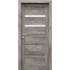 PORTA Doors SET Rámové dvere VERTE HOME H.2 so sklom, fólia Dub sibírsky + zárubeň PD-VER-H2_DUBSIB PORTA Doors SET Rámové dvere VERTE HOME H.2 so sklom, fólia Dub sibírsky + zárubeň PD-VER-H2_DUBSIB