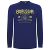 Superfutbal Pánske tričko dlhý rukáv Borussia, kráľovsky modré Veľkosť: XL Superfutbal Pánske tričko dlhý rukáv Borussia, kráľovsky modré Veľkosť: XL