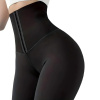 Legíny s vysokým pásom na zapínanie KP30269 čierna S Legíny s vysokým pásom na zapínanie KP30269 čierna S