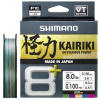 Pletená Šnúra Shimano Kairiki 8+ Multi 0,10mm 7,3kg 300m Pletená Šnúra Shimano Kairiki 8+ Multi 0,10mm 7,3kg 300m