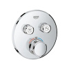 GROHE GROHTERM SMARTCONTROL batéria sprchová termostatická podomietková na Smartbox, 2 výstupy, chróm, 29119000 GROHE GROHTERM SMARTCONTROL batéria sprchová termostatická podomietková na Smartbox, 2 výstupy, chróm, 29119000