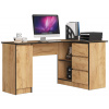 Rohový kancelársky stôl B20 CLP pravostranný, dub craft Rohový kancelársky stôl B20 CLP pravostranný, dub craft