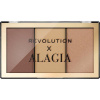 Makeup Revolution X Alagia Face Like Alagia paletka na tvár 2,5 g Makeup Revolution X Alagia Face Like Alagia paletka na tvár 2,5 g