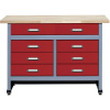 Küpper 12122 Červený pracovný stôl (š x v x h) 1200 x 840 x 600 mm; 12122 Küpper 12122 Červený pracovný stôl (š x v x h) 1200 x 840 x 600 mm; 12122