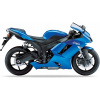 NÁLEPKY NA MOTOCYKEL JUULA PRE KAWASAKI ZX 6R 2007-2008 MODRÉ 723 NÁLEPKY NA MOTOCYKEL JUULA PRE KAWASAKI ZX 6R 2007-2008 MODRÉ 723