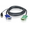 ATEN Kábel prepínača KVM, MD18SPHD - VGA+USB, 5 m (2L-5205U) ATEN Kábel prepínača KVM, MD18SPHD - VGA+USB, 5 m (2L-5205U)