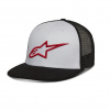 Šiltovka ALPINESTARS Corp Trucker Hat (biela/čierna/červená) Šiltovka ALPINESTARS Corp Trucker Hat (biela/čierna/červená)