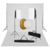 zahrada-XL Fotografické vybavenie so softboxami, pozadím a reflektorom 3067056 zahrada-XL Fotografické vybavenie so softboxami, pozadím a reflektorom 3067056
