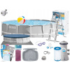Bazén Intex s kruhovým rámom 427 x 427 cm (Veľký rám záhradný bazén okrúhly s čerpadlom Intex 26720 427x107 16in1) Bazén Intex s kruhovým rámom 427 x 427 cm (Veľký rám záhradný bazén okrúhly s čerpadlom Intex 26720 427x107 16in1)