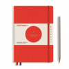 Zápisník Red A5 Medium Bauhaus Edition tečkovaný Zápisník Red A5 Medium Bauhaus Edition tečkovaný