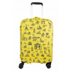 Elastický obal na kufor - Svet - žlto čierny - Abbara Elastický obal na kufor - Svet - žlto čierny - Abbara