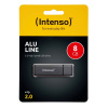 Intenso Alu Line antracit 8GB USB Stick 2.0 Intenso Alu Line antracit 8GB USB Stick 2.0