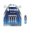 Batéria TESLA AAA SILVER+ 4ks, alkalická Batéria TESLA AAA SILVER+ 4ks, alkalická