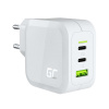 Green Cell CHARGC08W nabíjačka na PDA a mobilné telefóny Slúchadlá, Netbook, Smartfón, Tablet Biela AC Rýchle nabíjanie Vnútorný (CHARGC08W) Green Cell CHARGC08W nabíjačka na PDA a mobilné telefóny Slúchadlá, Netbook, Smartfón, Tablet Biela AC Rýchle nabíjanie Vnútorný (CHARGC08W)