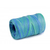 Lyko rafia prírodné multicolor, na pletenie tašiek, šírka 5-8 mm modrá azuro 1ks Lyko rafia prírodné multicolor, na pletenie tašiek, šírka 5-8 mm modrá azuro 1ks