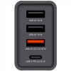 VERBATIM Univerzální adaptér CHR-30EU2, 30W, 1x USB-C, 3x USB černá VERBATIM Univerzální adaptér CHR-30EU2, 30W, 1x USB-C, 3x USB černá