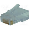 Zástrčka RJ45 PIN 8 Usporiad.kol 8p8c IDC,krimpovacie Zástrčka RJ45 PIN 8 Usporiad.kol 8p8c IDC,krimpovacie