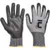 CERVA RAZORBILL rukavice|pletené, nitril/kaučuk - šedé 11