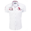 CARISMA košeľa pánska 9002, krátky rukáv, slim fit L Biela CARISMA košeľa pánska 9002, krátky rukáv, slim fit L Biela