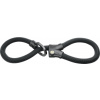 Zámek ABUS 1806/140 black INFINITY LOOP - černá Zámek ABUS 1806/140 black INFINITY LOOP - černá