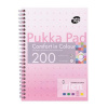 Špirálový zošit, A5, linajkový, 100 listov, PUKKA PAD Špirálový zošit, A5, linajkový, 100 listov, PUKKA PAD