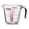 Kuchynská odmerka Pyrex sklenená, viacfarebná, 500 ml Kuchynská odmerka Pyrex sklenená, viacfarebná, 500 ml