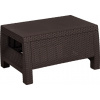 Zahradní stolek KETER Corfu table - 77 x 57 x 42 cm - hnědý Zahradní stolek KETER Corfu table - 77 x 57 x 42 cm - hnědý