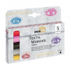 Fixky na textil Glitter 5 ks - KREUL Fixky na textil Glitter 5 ks - KREUL