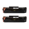 2x toner Canon CRG-725 černý - kompatibilní 2x toner Canon CRG-725 černý - kompatibilní