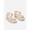 Dámske sandále na miernej platforme béžové HM3199, VEĽKOSŤ OBUV 37 Dámske sandále na miernej platforme béžové HM3199, VEĽKOSŤ OBUV 37