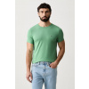 Tommy Hilfiger basic tričko pánske bavlnené s elastanom MW0MW10800. zelená S Tommy Hilfiger basic tričko pánske bavlnené s elastanom MW0MW10800. zelená S