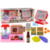 LEAN Toys Súprava Donut Shop Cukráreň Pokladňa Mikrovlnná rúra LEAN Toys Súprava Donut Shop Cukráreň Pokladňa Mikrovlnná rúra