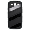 Silikónový obal Samsung Galaxy S III – Wavelet – čierna