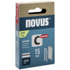 Novus Tools 042-0801 sponky s úzkým hřbetem Typ 4 1000 ks Rozměry (d x š) 15 mm x 6.1 mm Novus Tools 042-0801 sponky s úzkým hřbetem Typ 4 1000 ks Rozměry (d x š) 15 mm x 6.1 mm