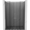 Mexen Velar Duo, posuvné sprchové dvere do otvoru 160 cm, 8mm šedé sklo, chrómová, 871-160-000-42-01 Mexen Velar Duo, posuvné sprchové dvere do otvoru 160 cm, 8mm šedé sklo, chrómová, 871-160-000-42-01