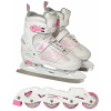 Dievčenské rozťahovacie korčule 2v1 M (37-40) Dievčenské rozťahovacie korčule 2v1 M (37-40)