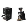 Gaggia Classic UP, black + Eureka Mignon Zero 65 Speedy, CR black Gaggia Classic UP, black + Eureka Mignon Zero 65 Speedy, CR black
