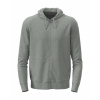 STEDMAN CLASSIC ZIP HOODIE ST4500 / Unisex mikina na zips - šedá melír 5XL STEDMAN CLASSIC ZIP HOODIE ST4500 / Unisex mikina na zips - šedá melír 5XL