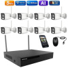 Amiko Wifi 8 kamerový set, 5Mpix, Ai, Dl, Tube (3501K8) (Amiko) Amiko Wifi 8 kamerový set, 5Mpix, Ai, Dl, Tube (3501K8) (Amiko)