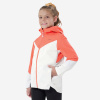 QUECHUA Detská nepremokavá bunda na turistiku MH500 7-15 rokov béžovo-oranžová 160-166 cm QUECHUA Detská nepremokavá bunda na turistiku MH500 7-15 rokov béžovo-oranžová 160-166 cm